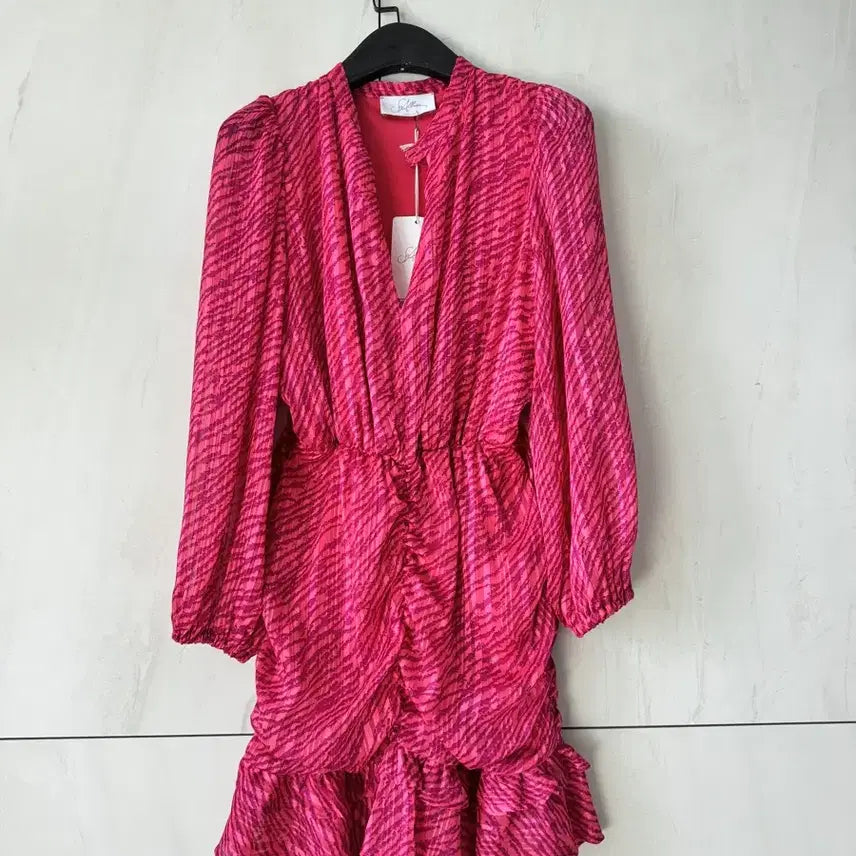 [BUNJANG] S.Allure Pink Mini Dress / 새상품 S.Allure 핑크미니 원피스 made in ITALY 38(5