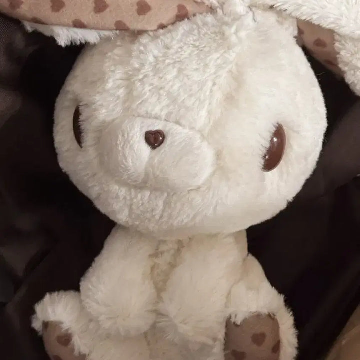 [BUNJANG] Valentine White Gloomy Bear Doll / 발렌타인 범용토끼 중형 인형 글루미베어 고전 빈티지 아이보리 화이트