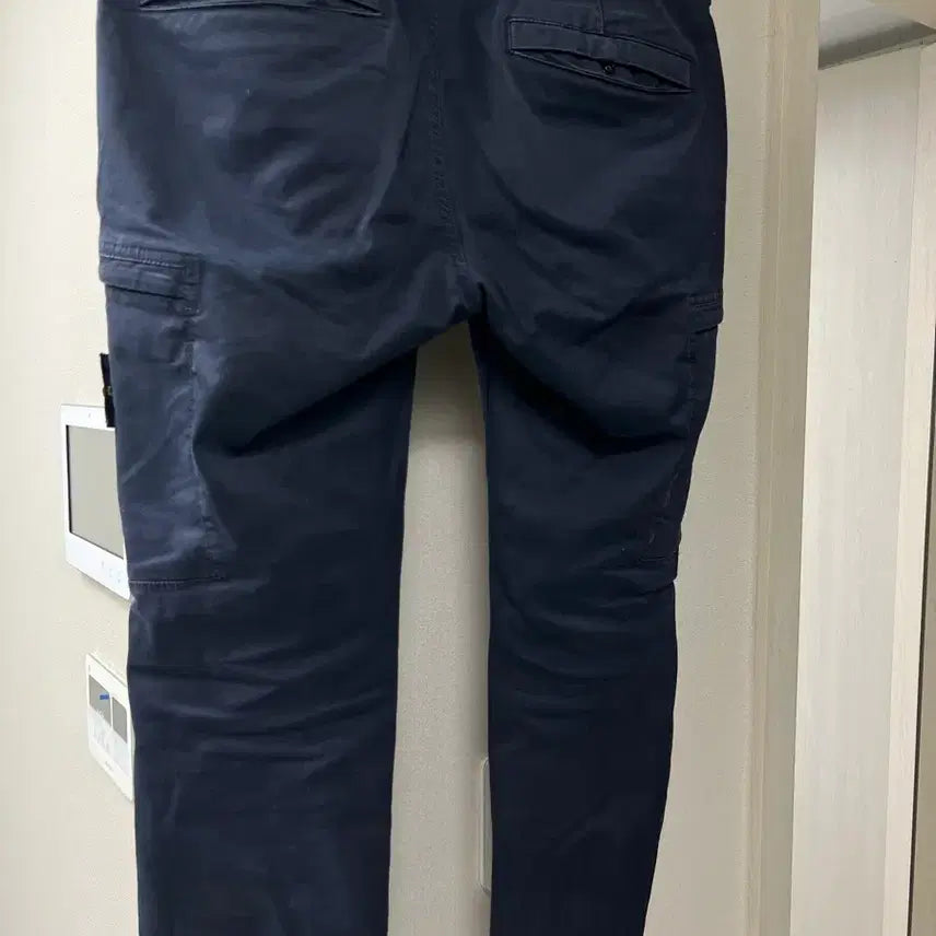 [BUNJANG] Stone Island Washed Navy Pants / 스톤아일랜드 23fw 워싱네이비팬츠 31-32