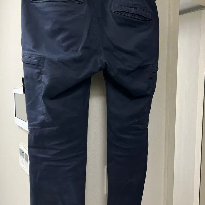 [BUNJANG] Stone Island Washed Navy Pants / 스톤아일랜드 23fw 워싱네이비팬츠 31-32