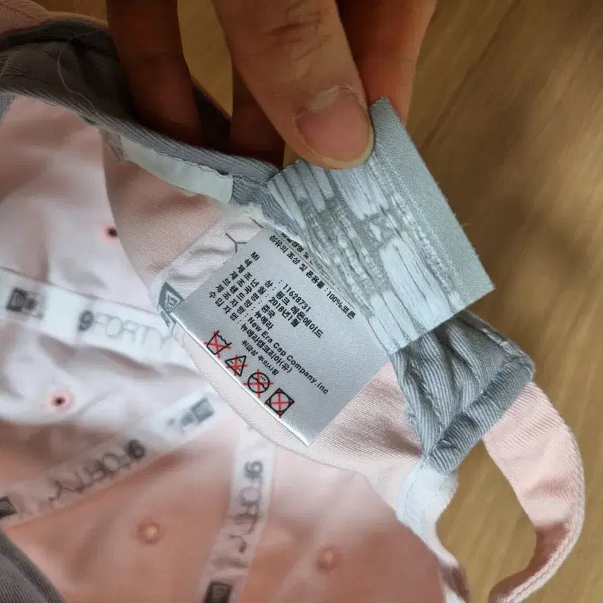 [BUNJANG] New Era Pink Baseball Cap / 뉴에라 볼캡
