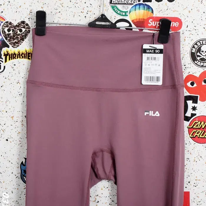 [BUNJANG] Fila Logo Leggings Pants / 여성90/ 텍새옷 휠라 로고 레깅스 바지PK 16-97