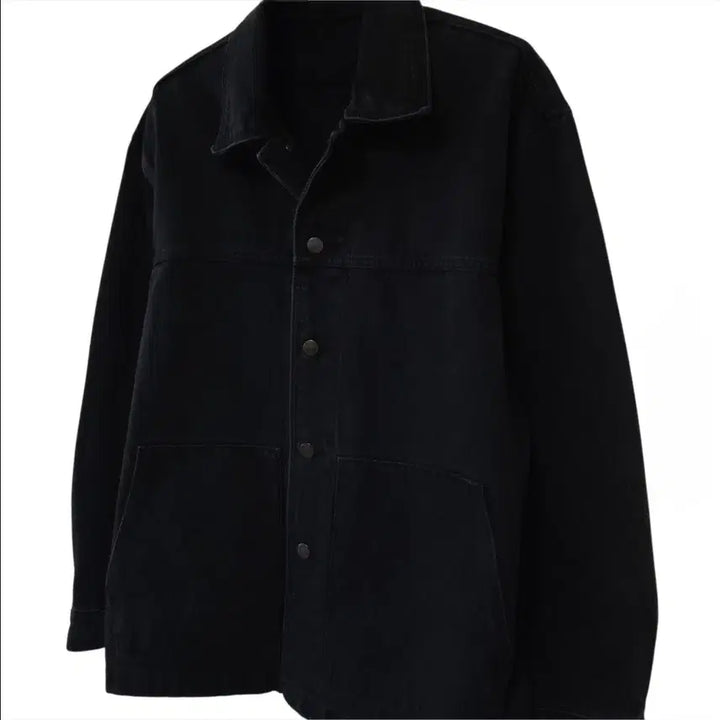 [BUNJANG] Musinsa Black Denim Jacket / 무신사 청자켓 블랙자켓 100-105 남여