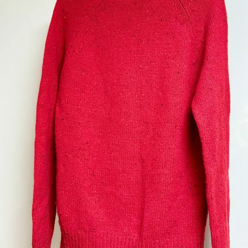 [BUNJANG] Carhartt Anglistic Sweater (Red) - Size S / (반택무료) 칼하트 레드 앵글리스틱 스웨터 ( S / 95 )