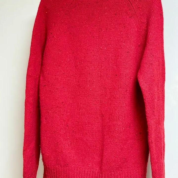 [BUNJANG] Carhartt Anglistic Sweater (Red) - Size S / (반택무료) 칼하트 레드 앵글리스틱 스웨터 ( S / 95 )