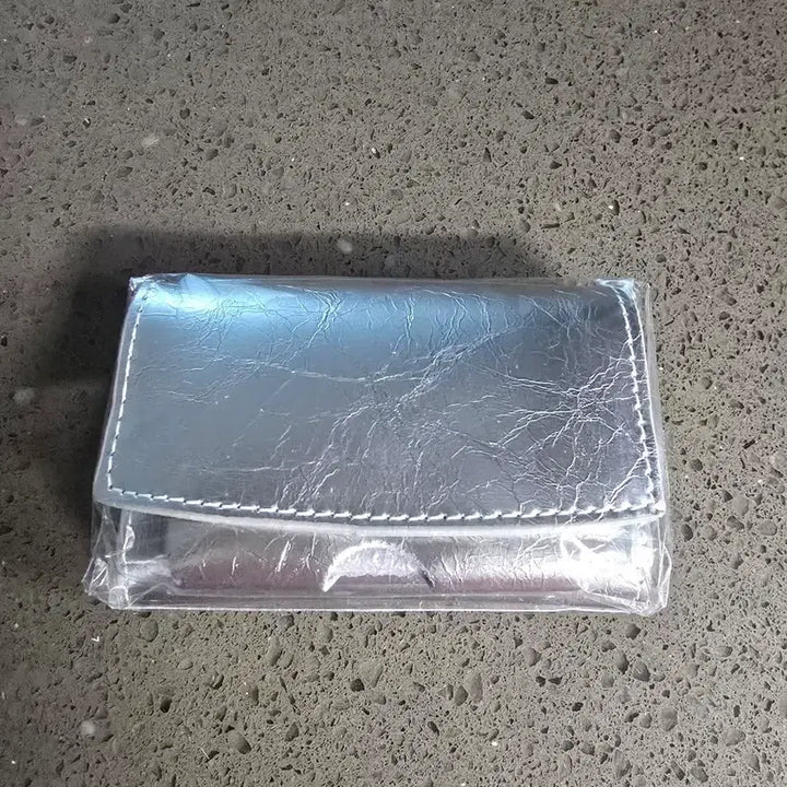 [BUNJANG] Silver Bifold Wallet / 실버 반지갑 새상품