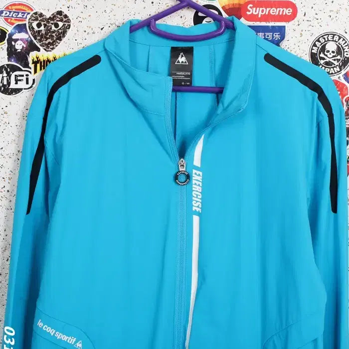 [BUNJANG] Le Coq Sportif Functional Nylon Windbreaker Jumper BL / 남성105 / 르꼬끄 기능성 나일론 바람막이점퍼BL 26-122