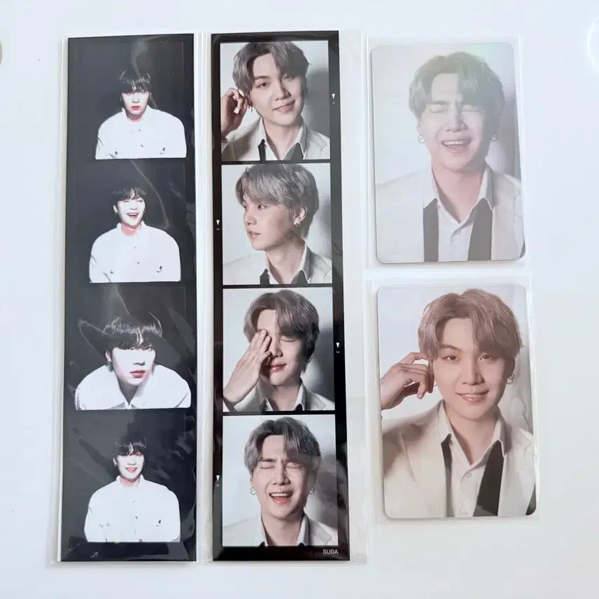 [BUNJANG] BTS Suga The Fact China POB Four-Cut Photo Bundle / BTS 방탄 더 팩트 차이나 특전 홀로그램 슈가 윤기