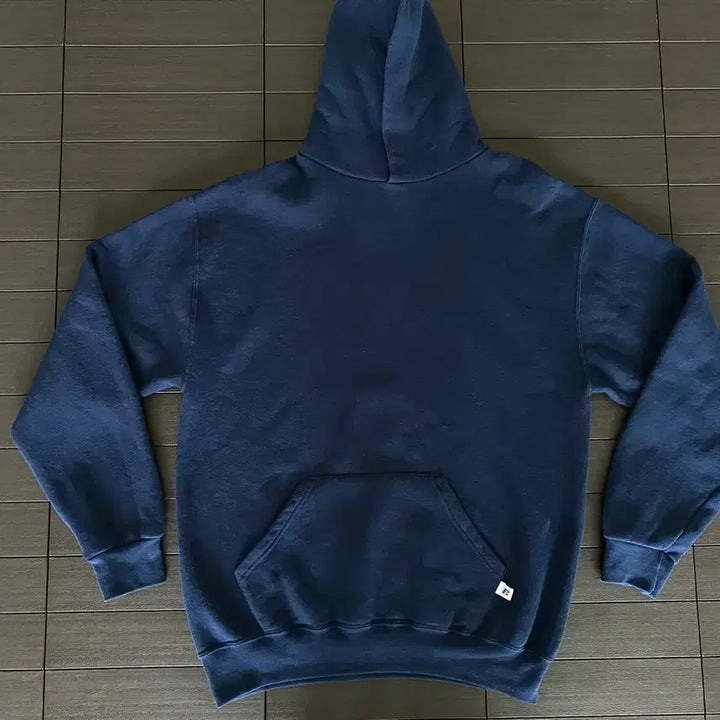 [BUNJANG] Russell Athletic Vintage Hoodie Navy / (L) 00s 빈티지 러셀 후드 네이비