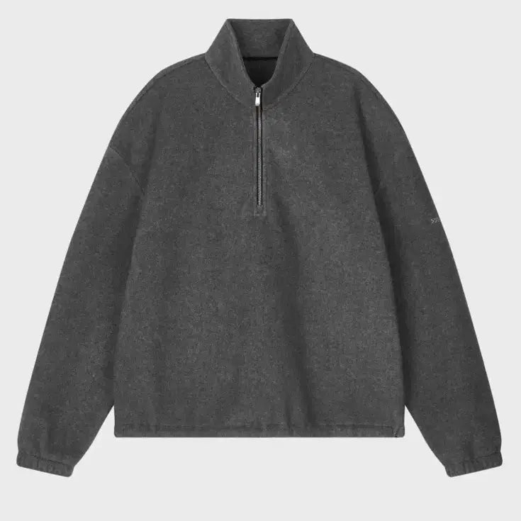 [BUNJANG] Junes J46 Replis Grey Half Zip-up (M Size) / 준느 J46 리플리스 그레이 하프집업 (M size)