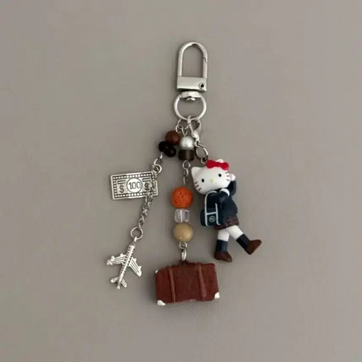 [BUNJANG] Long-Legged Kitty Keyring / 롱다리 키티 키링
