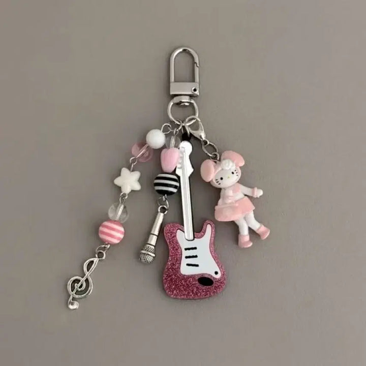 [BUNJANG] Long-Legged Kitty Keyring / 롱다리 키티 키링
