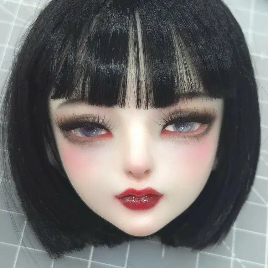 [BUNJANG] MSD Source Doll Zenru Head Mia Pink Doll Head / 풀박스 소스돌 젠루 헤드 msd 미아핑크 구체관절인형 헤드