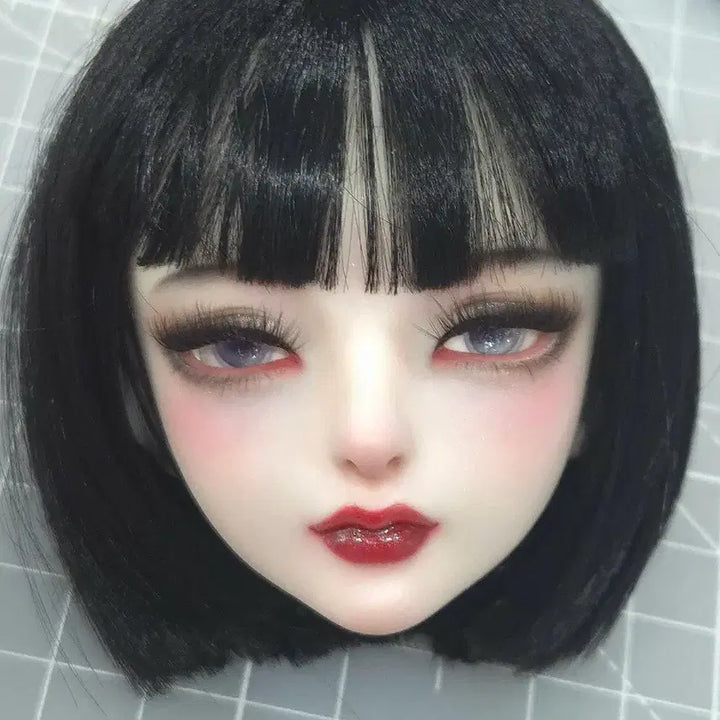 [BUNJANG] MSD Source Doll Zenru Head Mia Pink Doll Head / 풀박스 소스돌 젠루 헤드 msd 미아핑크 구체관절인형 헤드