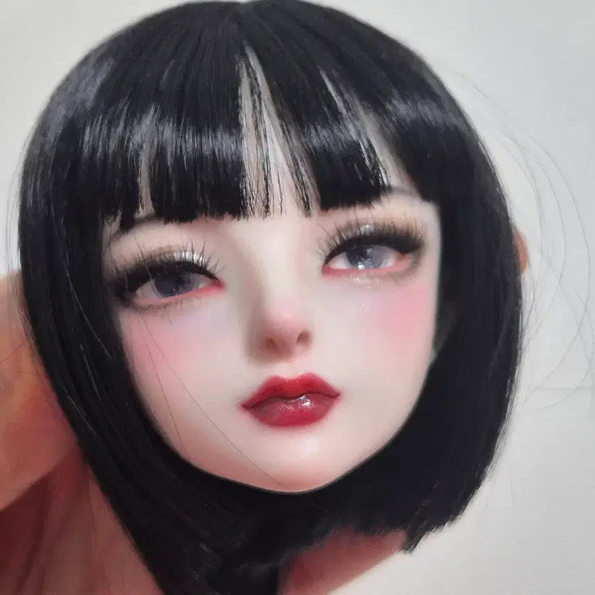 [BUNJANG] MSD Source Doll Zenru Head Mia Pink Doll Head / 풀박스 소스돌 젠루 헤드 msd 미아핑크 구체관절인형 헤드