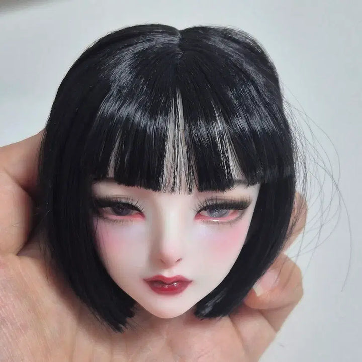 [BUNJANG] MSD Source Doll Zenru Head Mia Pink Doll Head / 풀박스 소스돌 젠루 헤드 msd 미아핑크 구체관절인형 헤드