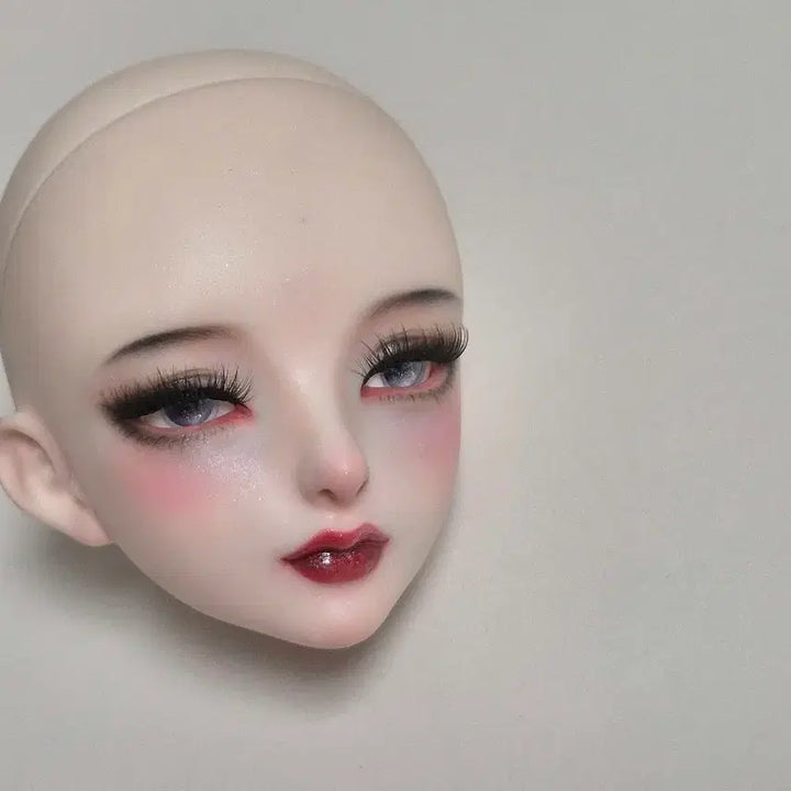 [BUNJANG] MSD Source Doll Zenru Head Mia Pink Doll Head / 풀박스 소스돌 젠루 헤드 msd 미아핑크 구체관절인형 헤드