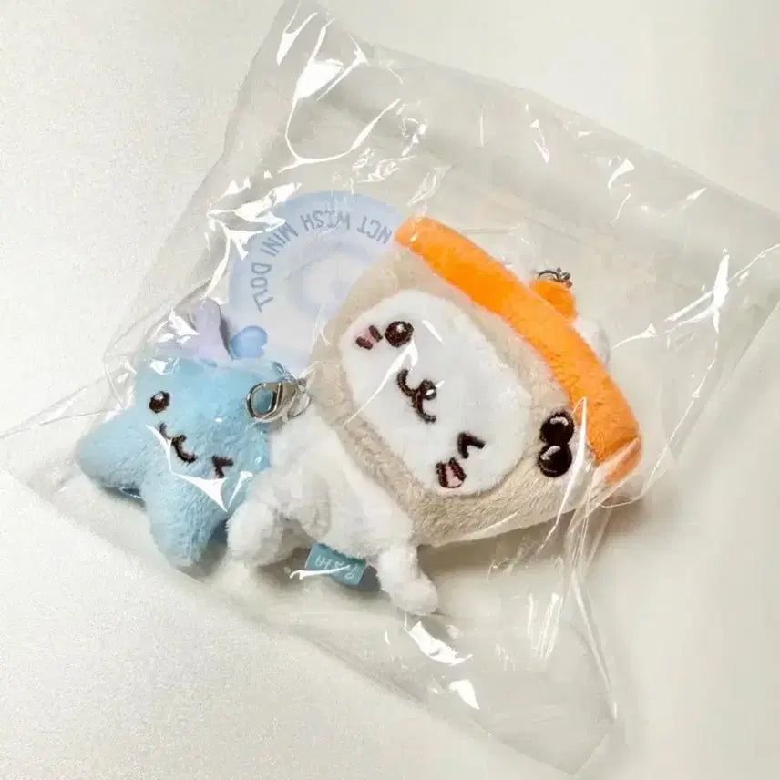 [BUNJANG] NCT WISH Uushi Bubble Cat Mini Fanlight Keyring Mini Doll Wish Doll / (미개봉) 유우시 버블냥 미니 팬라이트 키링 엔시티 위시 콘서트