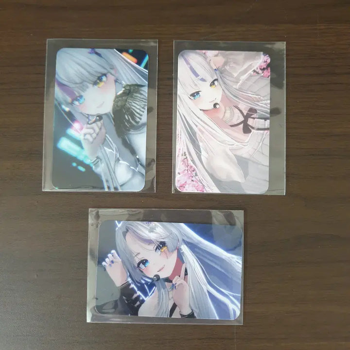 [BUNJANG] NANA Moom Photocard 3-Piece Bundle Set / [일괄판매] 나나문 포토카드 3종 세트 (아카이브 스튜디오,버튜버,버츄얼