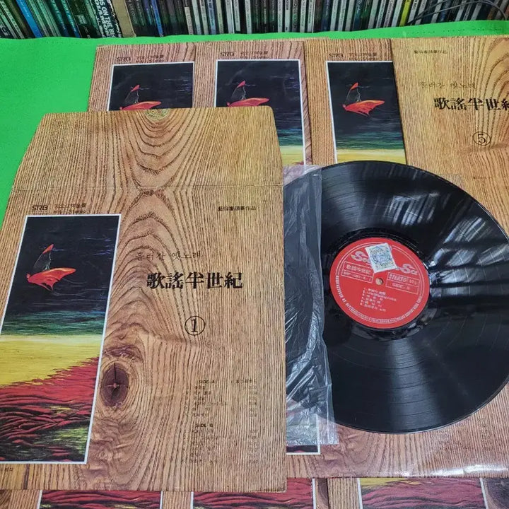 [BUNJANG] Various Artists - "Old Korean Songs - Half Century Records" 10x LP Bundle Set / -LP- 흘러간 옛노래 가요 반세기 음반 LP 10장 세트