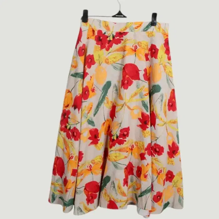 [BUNJANG] Moribysis Floral Skirt IV / 여성S/ MORIBYSIS 플로럴 스커트IV 16-108