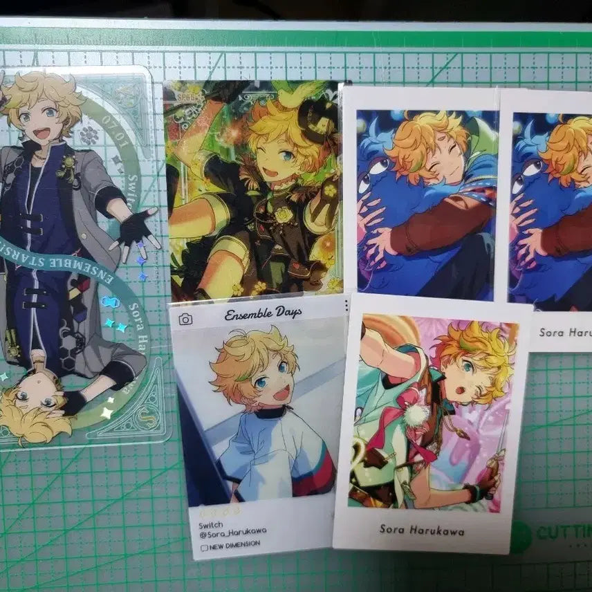 [BUNJANG] Ensemble Stars Harukawa Sora Blossom PASH! Card Bundle Set / 앙스타 하루카와 소라 파샤 블러썸카드 일괄