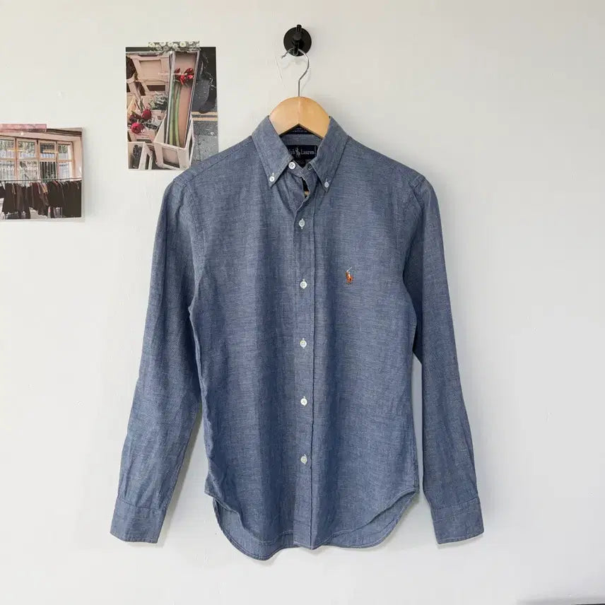 [BUNJANG] Polo Ralph Lauren Chambray Shirt (Size 4) / [택포] [4] 폴로 랄프로렌 샴브레이셔츠