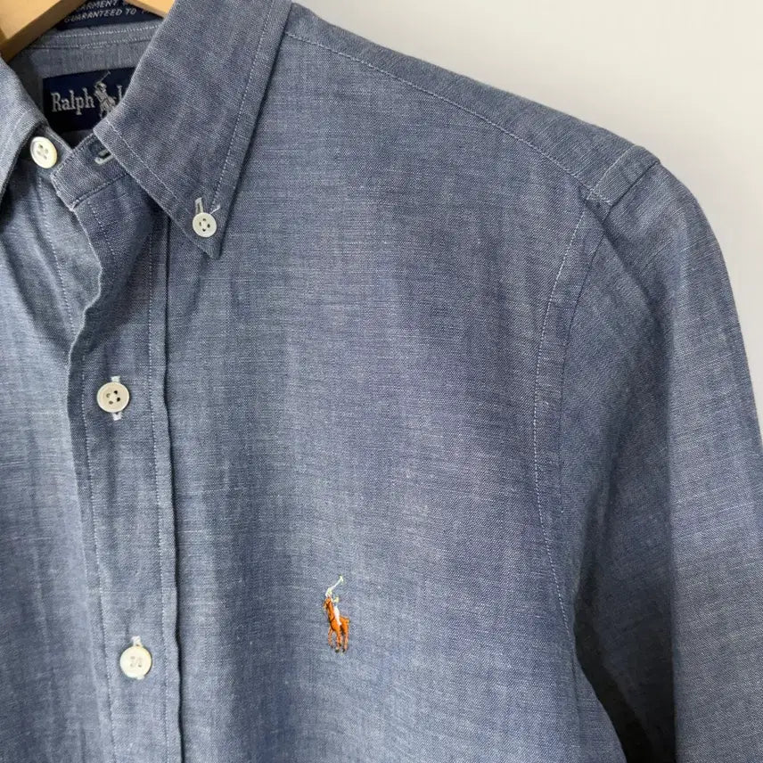 [BUNJANG] Polo Ralph Lauren Chambray Shirt (Size 4) / [택포] [4] 폴로 랄프로렌 샴브레이셔츠
