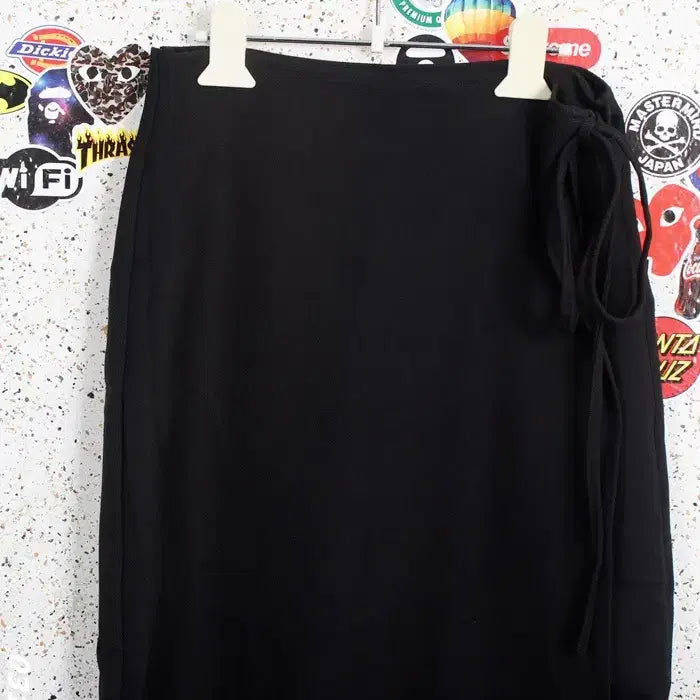 [BUNJANG] IfU Wrap Style Skirt - Black / 여성 실측25/ 수입 IfU 랩스타일 스커트BK 16-110
