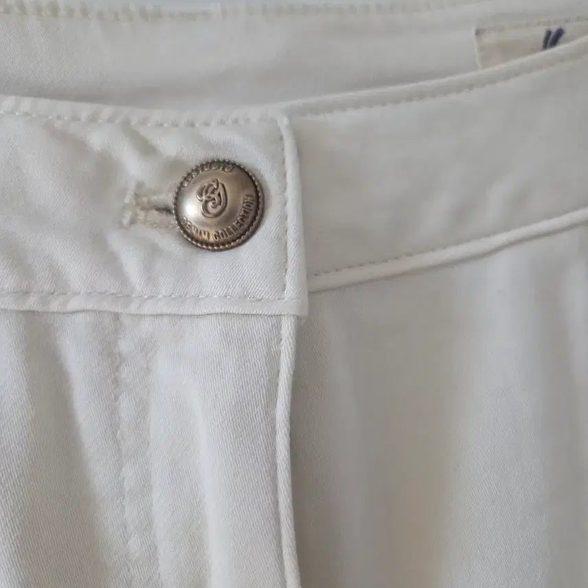 [BUNJANG] Zstudio Ivory Denim Pants / 지스튜디오 아이보리데님 새제품