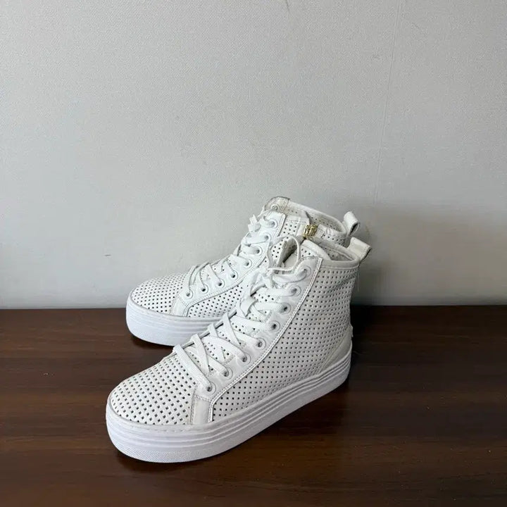 [SOLD OUT] 슈콤마보니 펀칭 스니커즈 365사이즈 운동화