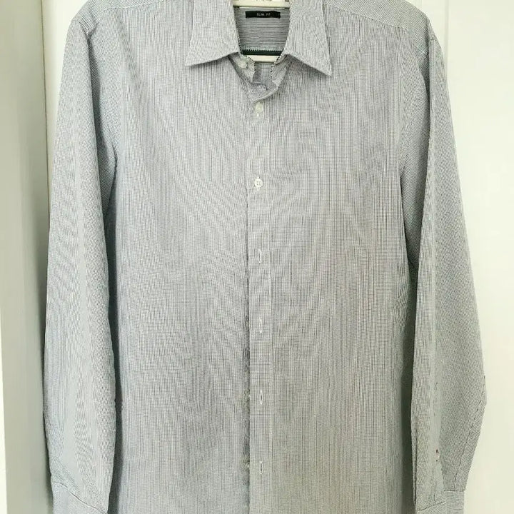 [BUNJANG] TNGT Slim Fit Check Shirt / TNGT 깅엄체크 긴팔 셔츠