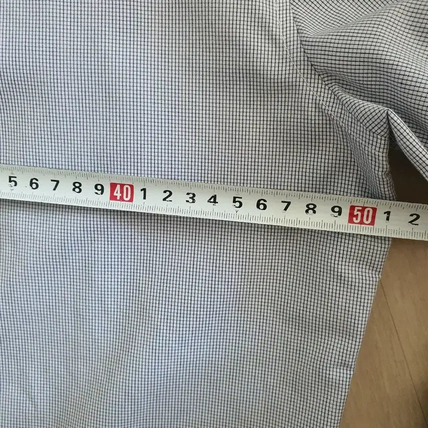 [BUNJANG] TNGT Slim Fit Check Shirt / TNGT 깅엄체크 긴팔 셔츠