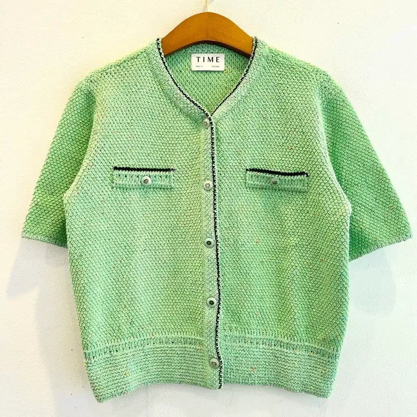 [BUNJANG] Time Semi-Sleeve Cardigan / 55~66) 한섬 타임 반팔 가디건 판매합니다!
