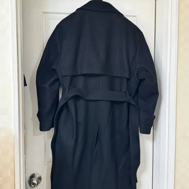 [BUNJANG] insilence Balmacaan Coat L Black / insilence 인사일런스 발마칸코트 L