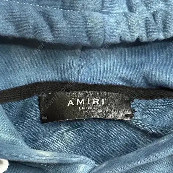 [BUNJANG] AMIRI 아미리 레인보우 후드 티셔츠 100L / AMIRI 아미리 레인보우 후드 티셔츠 100L