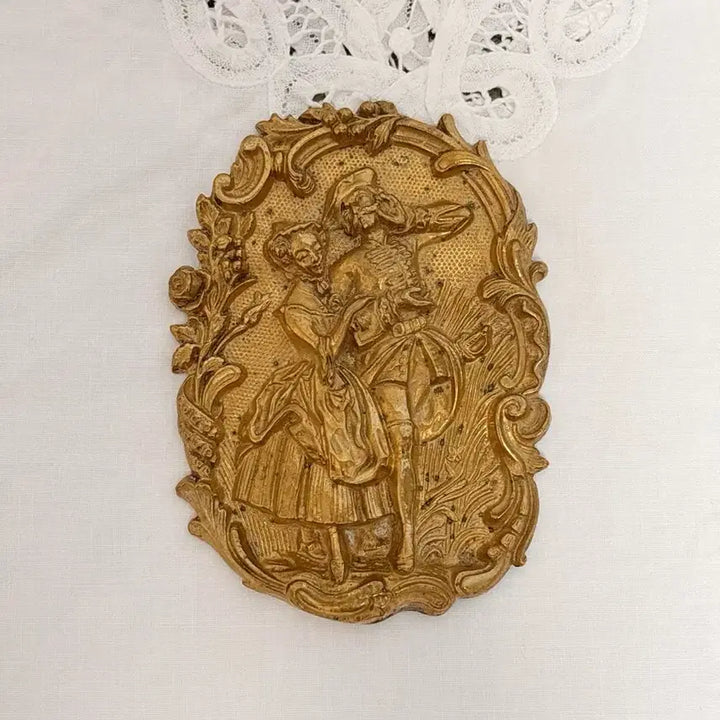 [BUNJANG] French Antique Bronze Figurine Object/Paperweight / 프랑스 앤틱 브론즈 오브제/문진