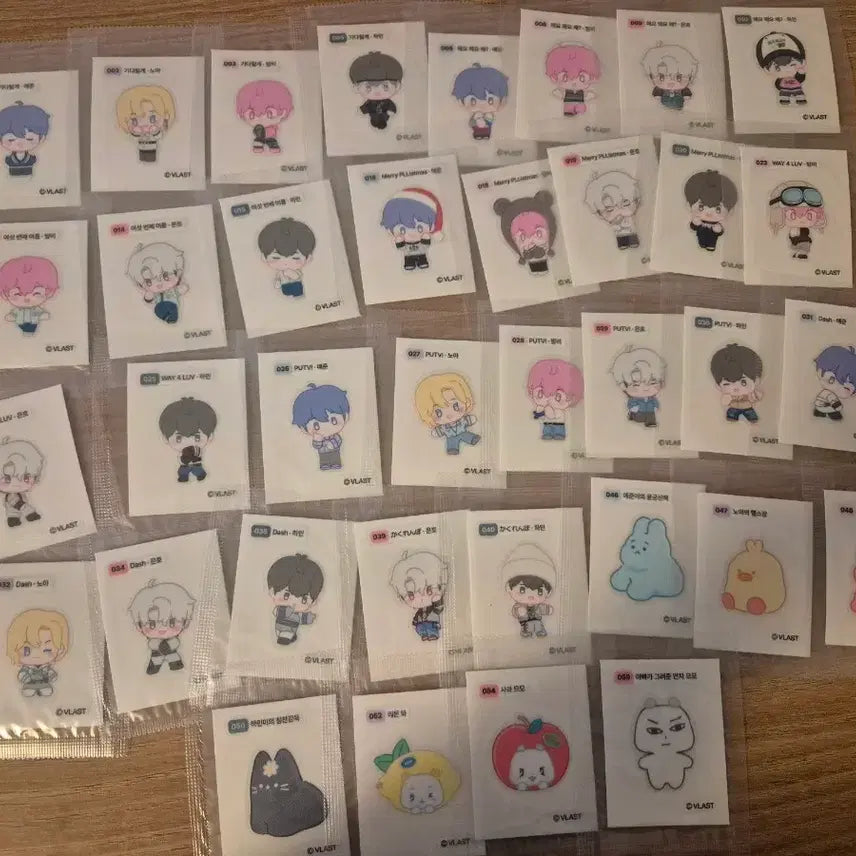 [BUNJANG] PLAVE Sealed Stickers 36 Types Bundle Set / 플레이브 미개봉 띠부씰 36종 일괄판매 (개별가능)