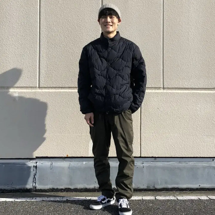 [SOLD OUT] (XL) 유니클로 울트라 라이트 다운 웨이브 퀼팅 자켓 경량 패딩