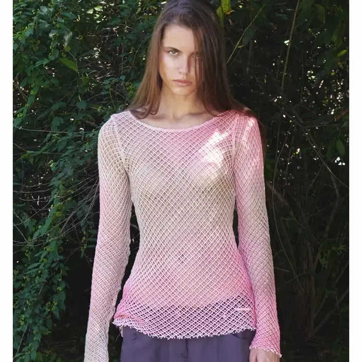 [BUNJANG] Openyy Sheer Top / openyy 시스루 탑