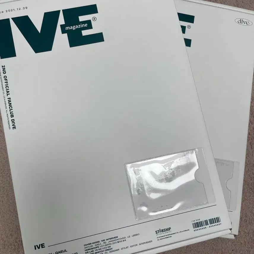 [BUNJANG] IVE DIVE 2nd Fanclub Kit / 아이브 다이브 2기 팬클럽 키트