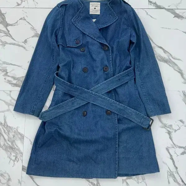 [BUNJANG] Niko and... Denim Trench Coat / 니코앤드 데님 트렌치코트