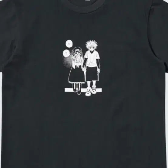 [BUNJANG] Uniqlo Hunter x Hunter Killua &amp; Alluka T-shirt / (새상품) 유니클로 헌터헌터 키르아 아르카 M