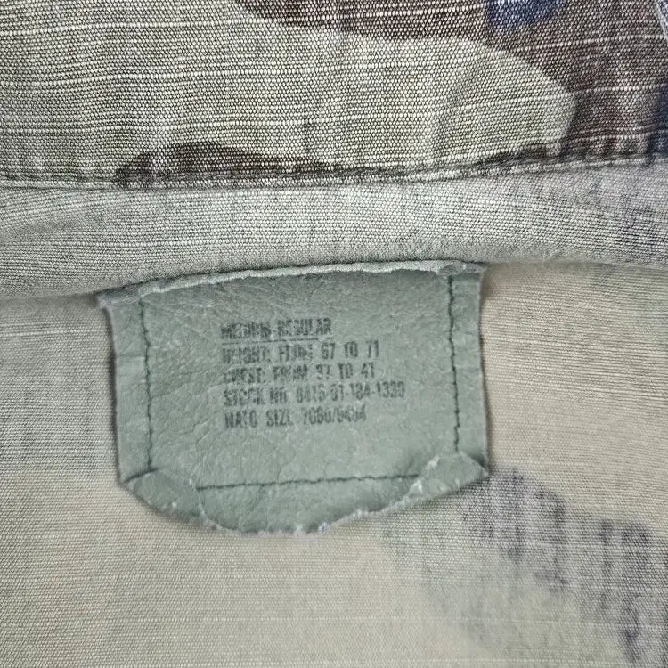 [BUNJANG] US Army Custom Cropped Combat Field Shirt (M) / US ARMY 크롭 커스텀 컴뱃 필드 셔츠 ( M ) / 11623