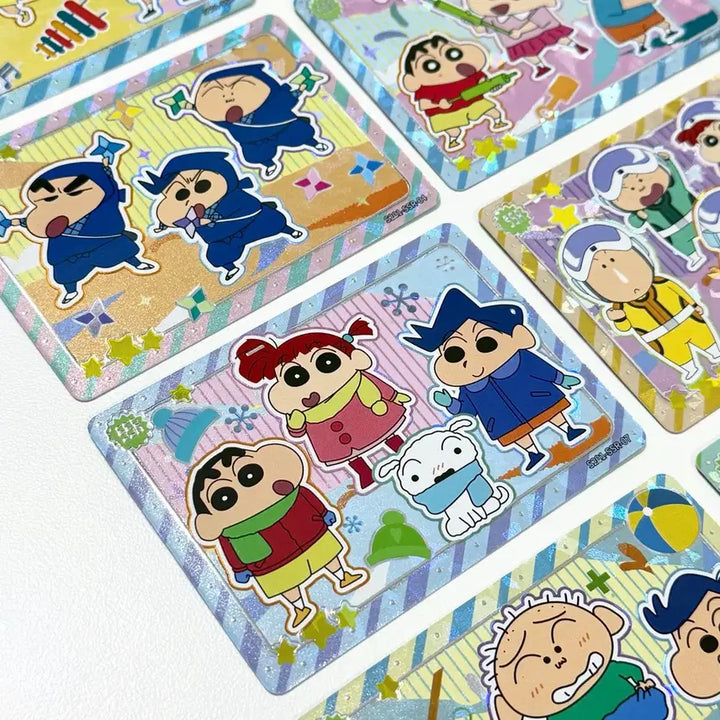 [BUNJANG] Crayon Shin-chan Official Trading Card Bundle Set / 77장 올클) 짱구 트레카 공식 랜덤 카드 포카 액션가면 부리부리 극장판