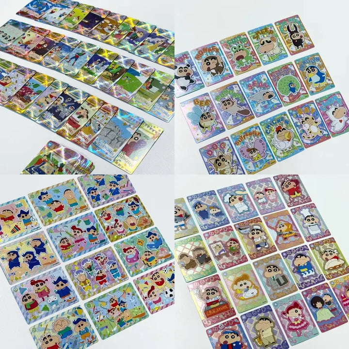 [BUNJANG] Crayon Shin-chan Official Trading Card Bundle Set / 77장 올클) 짱구 트레카 공식 랜덤 카드 포카 액션가면 부리부리 극장판