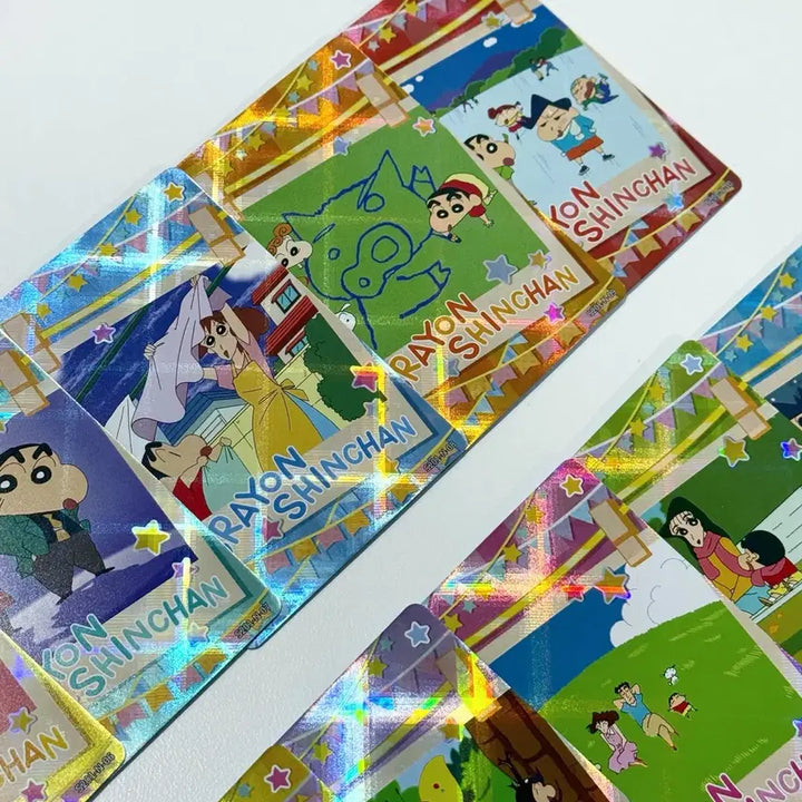 [BUNJANG] Crayon Shin-chan Official Trading Card Bundle Set / 77장 올클) 짱구 트레카 공식 랜덤 카드 포카 액션가면 부리부리 극장판