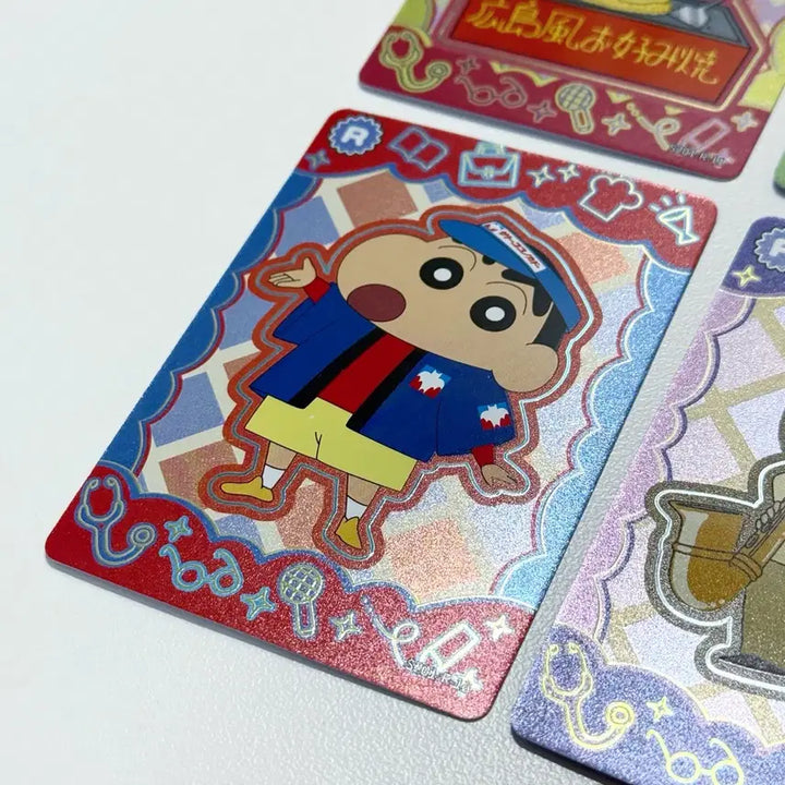 [BUNJANG] Crayon Shin-chan Official Trading Card Bundle Set / 77장 올클) 짱구 트레카 공식 랜덤 카드 포카 액션가면 부리부리 극장판