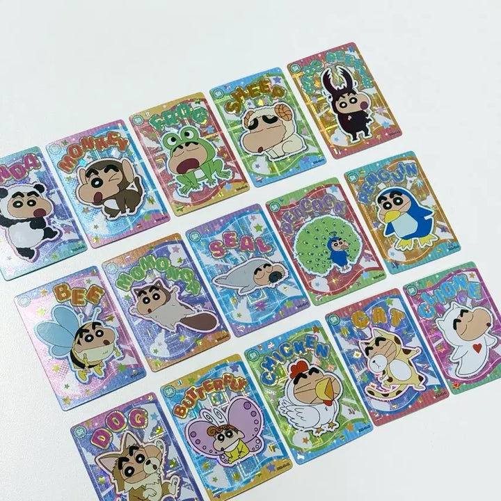 [BUNJANG] Crayon Shin-chan Official Trading Card Bundle Set / 77장 올클) 짱구 트레카 공식 랜덤 카드 포카 액션가면 부리부리 극장판