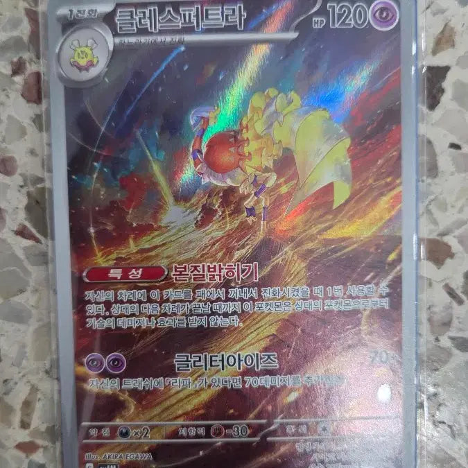 [BUNJANG] Pokemon Iron Tusk/Clodsire AR Card / 포켓몬 카드 아이앤트/클레스퍼트라